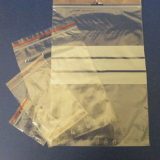 Simítózáras PE tasak