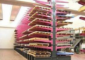 szálanyag tároló rendszerek