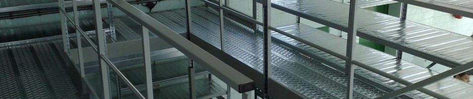 galériás állványrendszer